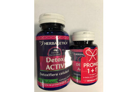 Detox Activ, 60+ 10 capsule, Herbagetica