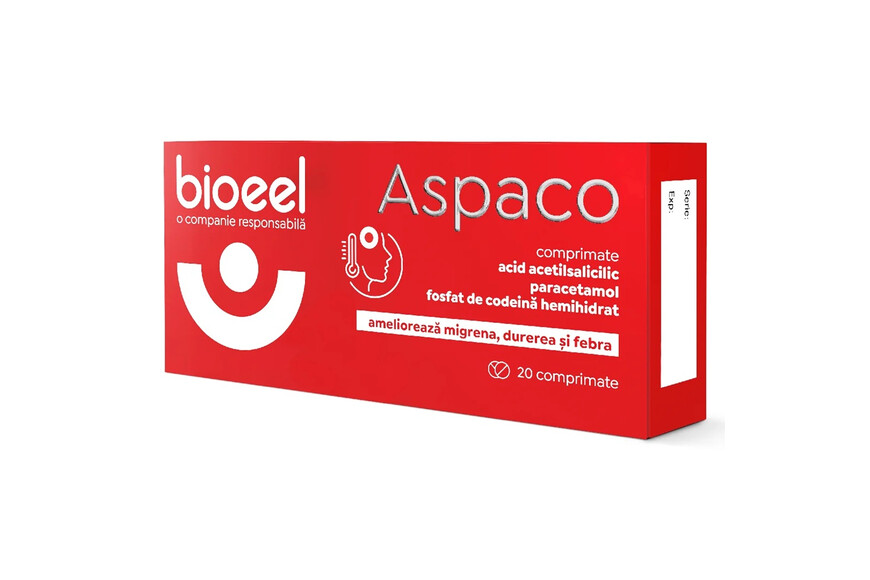 Aspaco, 20 comprimate, Bioeel