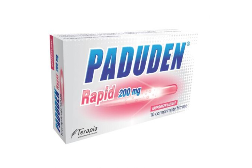 Paduden Rapid, 200 mg, 10 comprimate, Terapia