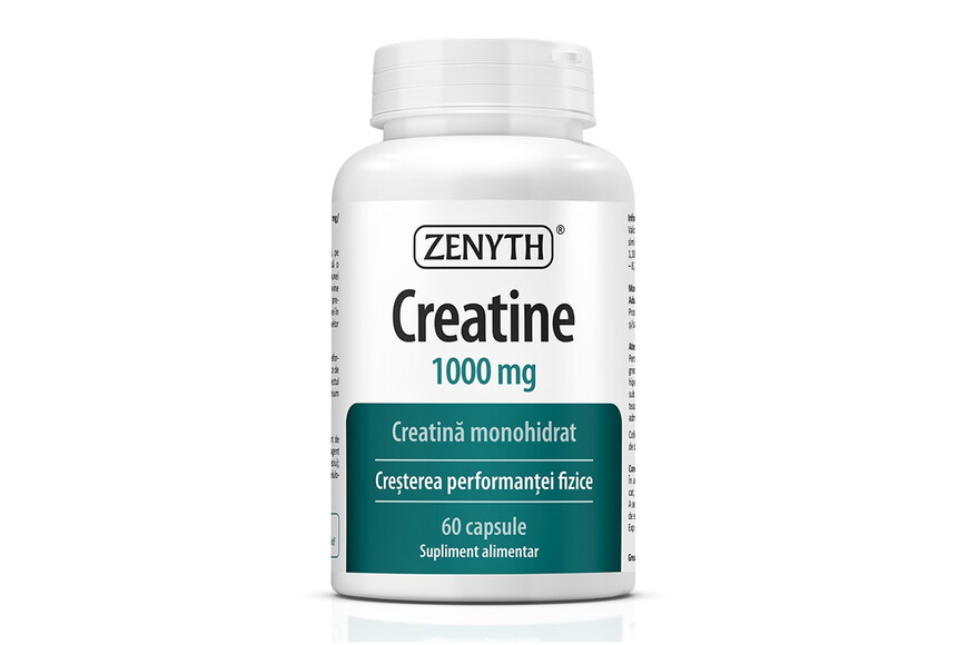 Creatine, 1000 mg, 60 capsule, Zenyth