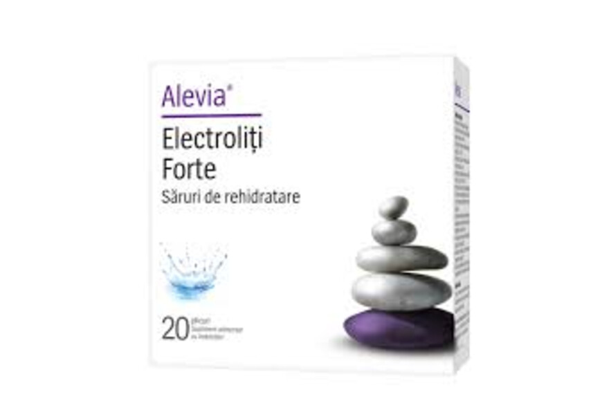 Electroliti Forte,  20 Plicuri, Alevia