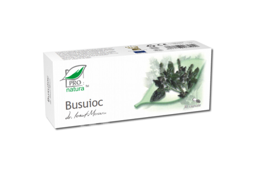 Busuioc, 30 capsule, Pro Natura