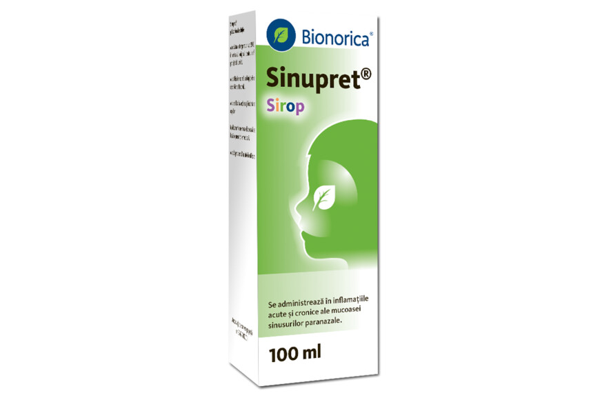 Sinupret Sirop Junior 2+, 100 ml, Bionorica