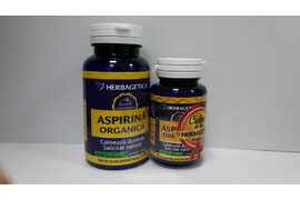 Aspirină Organică, 60+ 10 capsule, Herbagetica