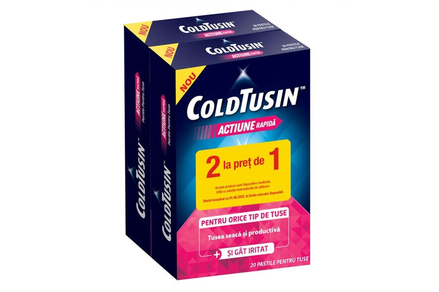 ColdTusin oferta 20+20 pastile, Perrigo
