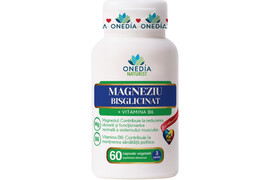Magneziu Bisglicinat + Vitamina B6, 60 capsule, Onedia