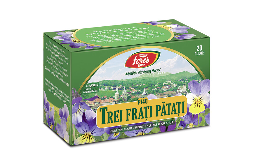Ceai Trei Frati Patati P 140, 20 plicuri, Fares