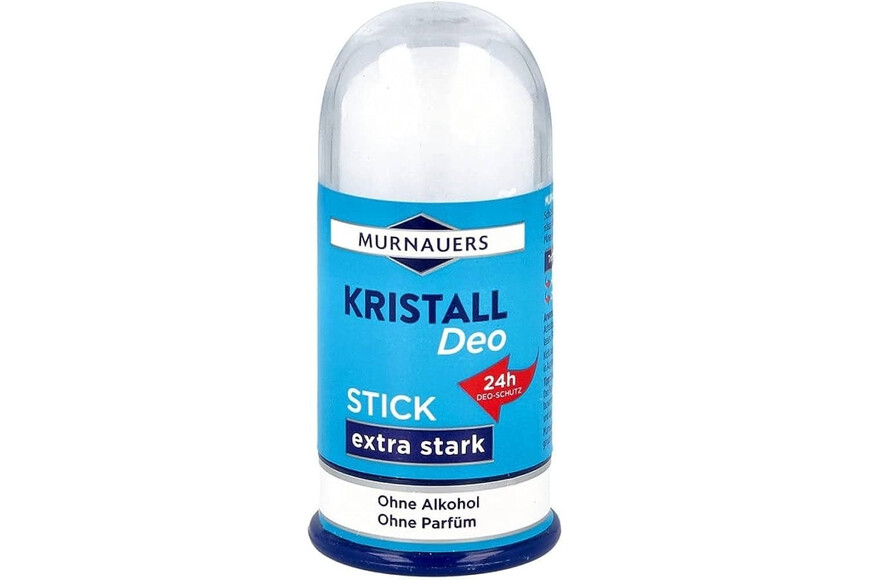 Deodorant Krystall Stick de alaun, 100g, Murnauer Salthouse