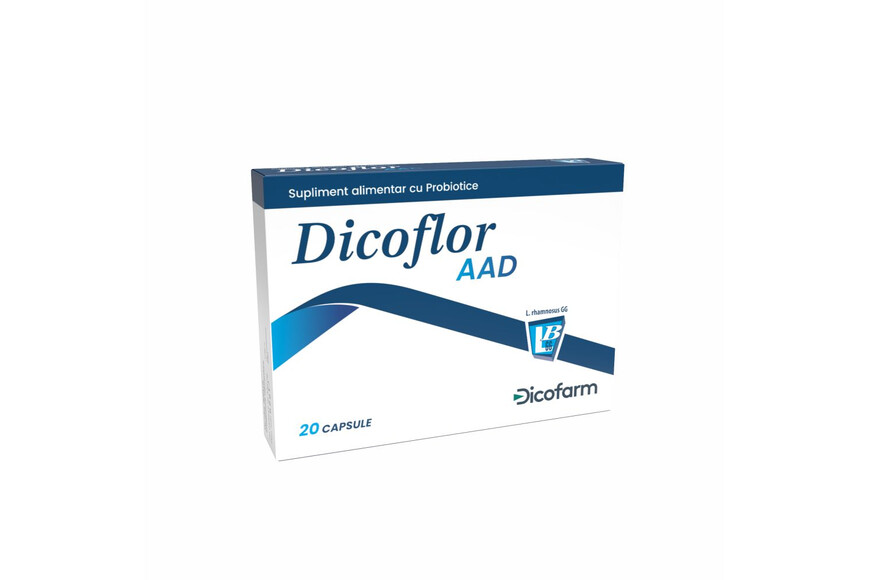 Dicoflor AAD, 20 capsule, Dicofarm