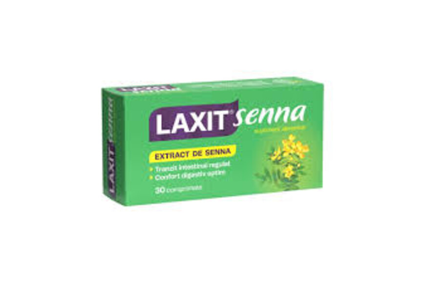 Laxit Senna, 30 comprimate, Fiterman Pharma