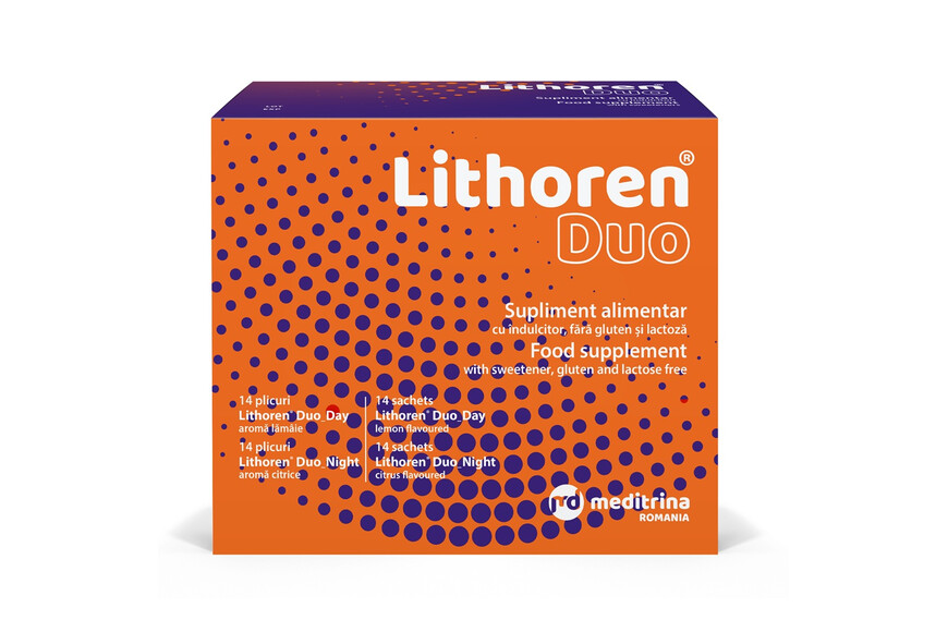 Lithoren Duo, 28 de plicuri, Meditrina