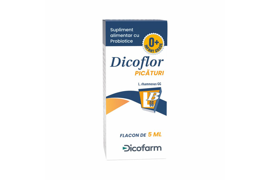 Dicoflor Probiotic picaturi, 5 ml, Dicofarm