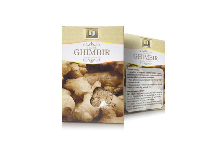 Ceai de Ghimbir, 50 g, Stef Mar Valcea