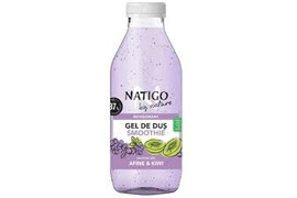 Gel de dus Smoothie cu afine si kiwi, 400ml, Natigo By Nature