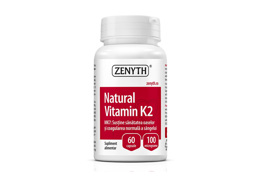 Vitamina K2 Natural , 60 capsule, Zenyth