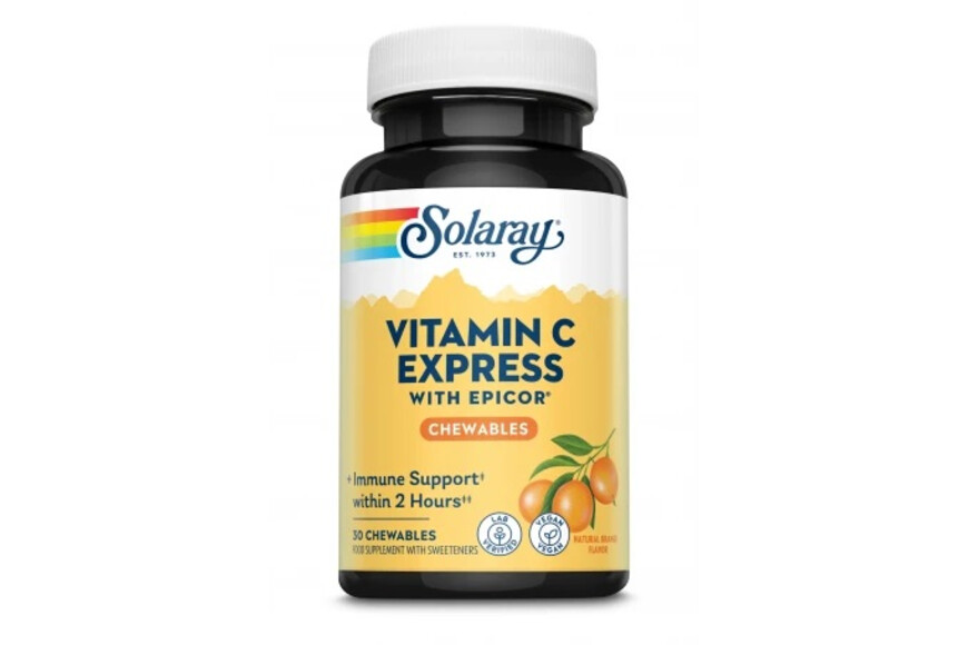 Vitamina C Express cu Epicor Solaray, 30 comprimate, Secom