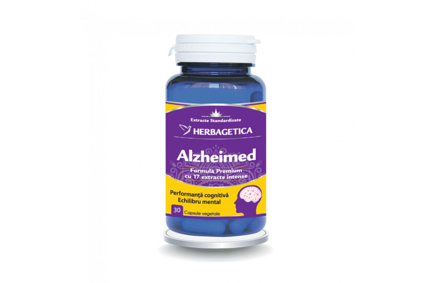 Alzheimed, 30 capsule, Herbagetica