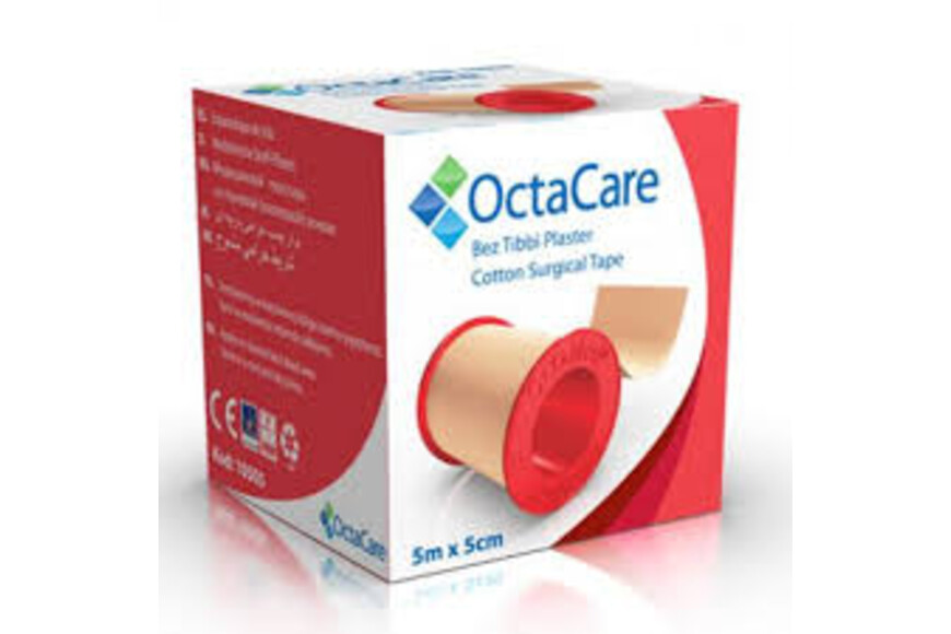 Leucoplast din panza, 5cm x 5m, 1 bucata, Octacare