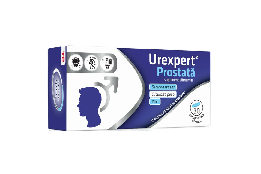 Urexpert Prostata, 30 comprimate, Antibiotice Sa
