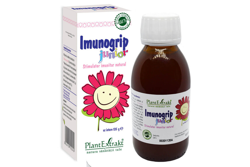 Imunogrip Junior, 135 g, Plant Extrakt