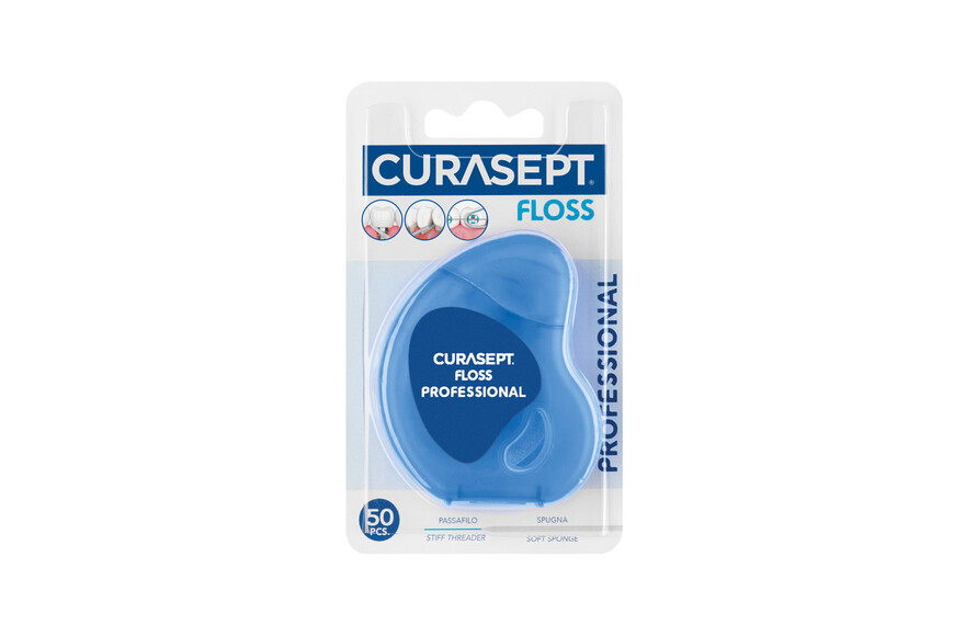 Matase dentara Superfloss Curasept, 50 bucati, Curaprox