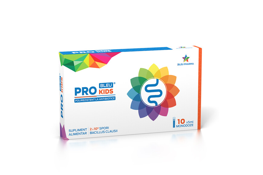 Pro Bleu Kids, 10 fiole x 5 ml, Bleu Pharma