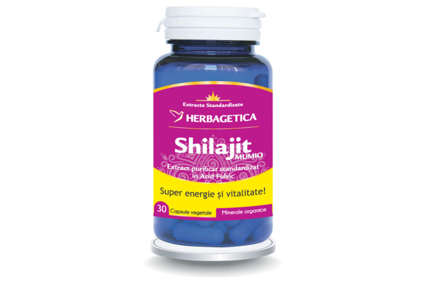 Super Shilajit Mumio, 30 capsule, Herbagetica.