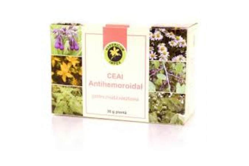 Ceai Antihemoroidal 30g , Vrac, Hypericum