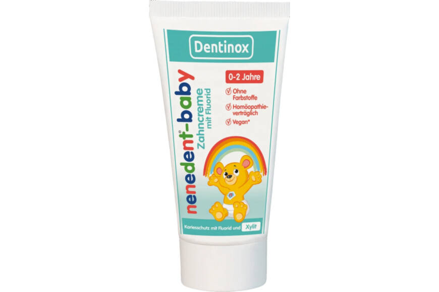 Nenedent baby 0-2ani Pasta de dinti cu fluor , 50ml, Dentinox.
