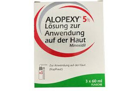 Alopexy, soluţie cutanată, 50mg/ml,3 flacoanex 60 ml, Pierre Fabre