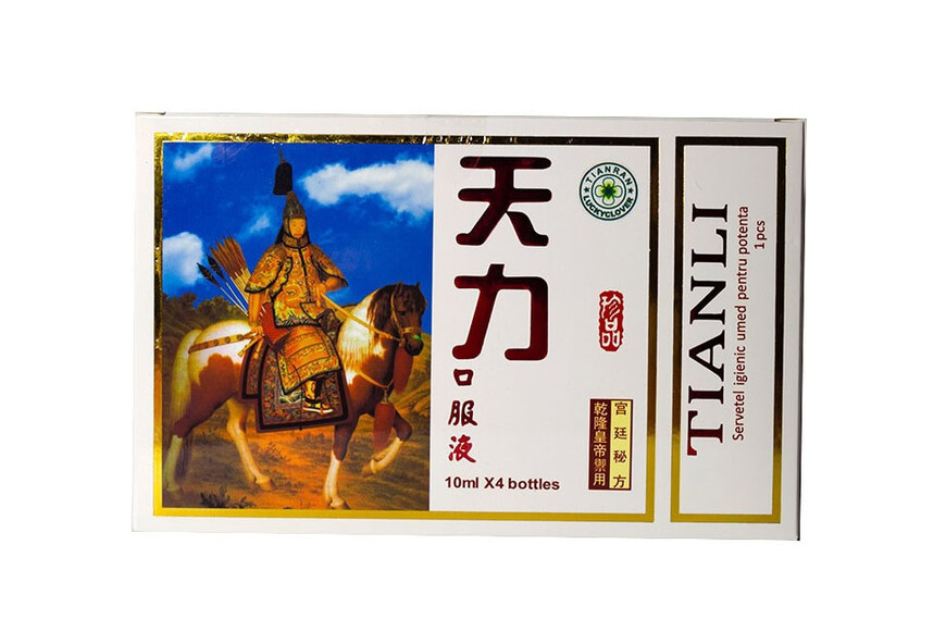 Tianli Natural Potent 4 fiole 10 ml Sanye Intercom