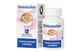 Detoxicolon, 60 comprimate, Dacia Plant