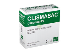 Enteroclismă evacuantă Clismasac glicerină 5%, 2000 ml, Sofar