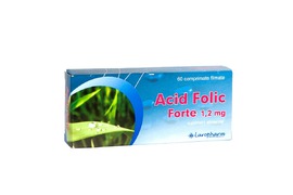 Acid Folic Forte, 60 comprimate, Laropharm 
