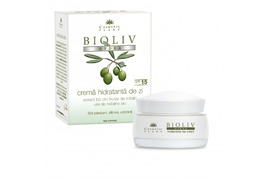 Crema hidratanta de zi SPF 15 Bioliv Hydra, 50 ml, Cosmetic Plant 