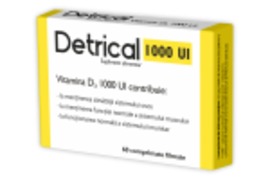 Detrical vitamina D 1000 UI, 60 comprimate, Zdrovit 