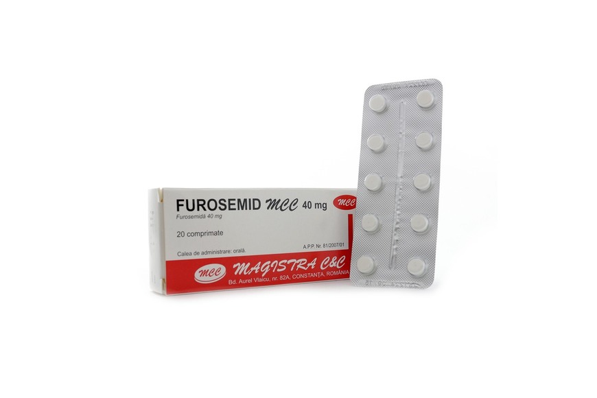 Furosemid 20 mg, 2 ml, Zentiva