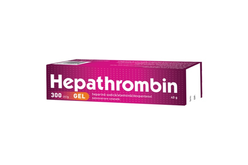 Hepathrombin gel, 300 UI/g, 40 g, Hemofarm