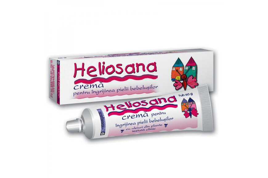 Heliosana Crema pentu Copii, 60g,Exhelios