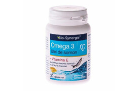 Omega 3 ulei de somon + vitamina E, 30 capsule, Bio Synergie