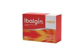 Ibalgin rapid 400 mg, 12 comprimate, Zentiva 