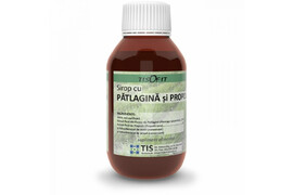 Sirop cu patlagina si propolis, Tisofit, 150 ml, Tis Farmaceutic