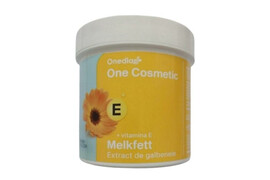 Crema cu galbenele si vitamina E Melkfett, 250 ml, One Cosmetic