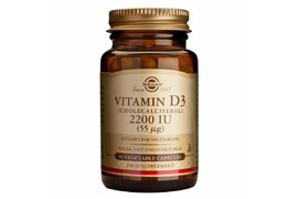Vitamina D3 2200 UI, 50 capsule, Solgar