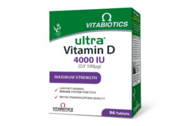 Ultra Vitamina D3 4000 UI, 96 tablete, Vitabiotics