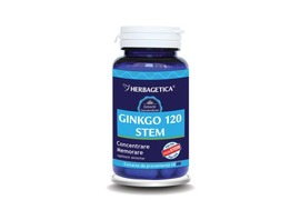 Ginkgo 120 Stem, 30 capsule, Herbagetica 