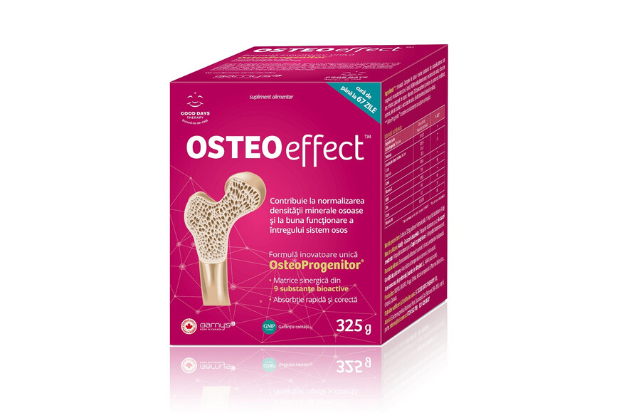 Pulbere hidrosolubilă OsteoEffect 325gr, Good Days Therapy
