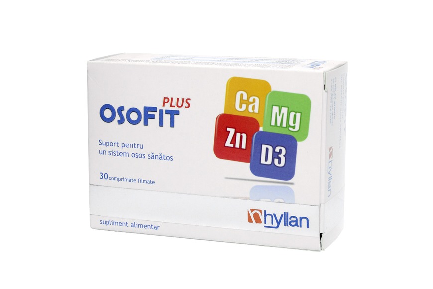 Osofit Plus, 30 comprimate, Hyllan Pharma 