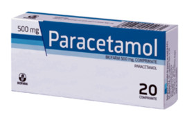 Paracetamol 500mg, 20 comprimate, Biofarm