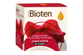 Crema antirid de noapte Bioten, 50 ml, Elmiplant
